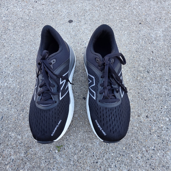New Balance Fresh Foam 1540 X Rollbar Black and White Sneaker Women Size 10B - Picture 13 of 16